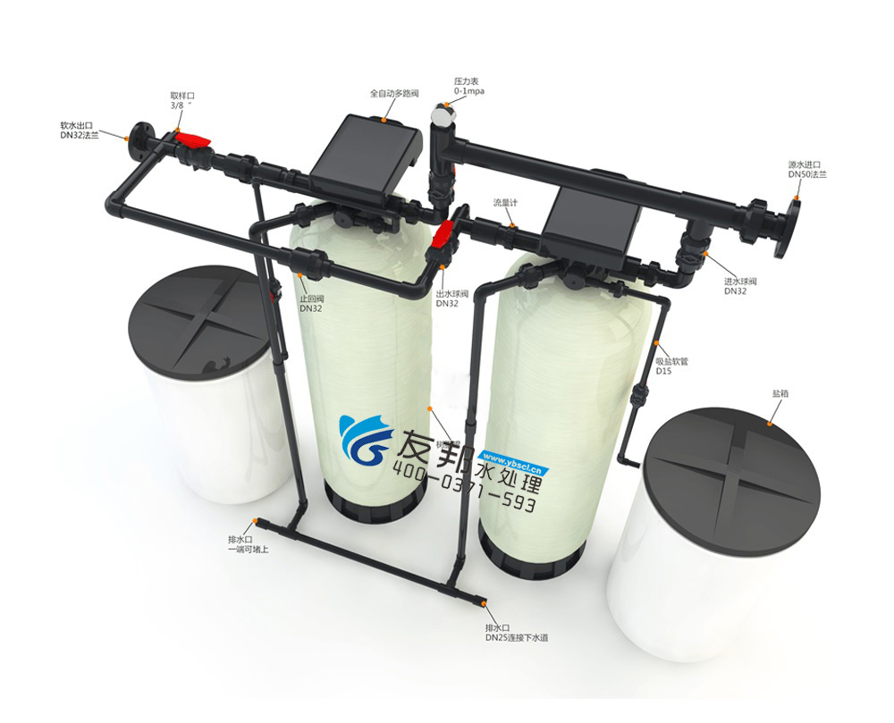 5T/H(每小時出水5噸)全自動軟化水設(shè)備
